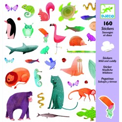 160 Stickers Animaux...