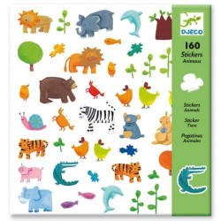 160 Stickers Animaux - Djeco