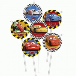 20 Serviettes en papier Flash McQueen Cars 3™ 33 x 33 cm : Deguise-toi,  achat de Decoration / Animation