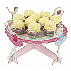 6 Caissettes Cupcakes Fleurs et Or pour l'anniversaire de votre enfant -  Annikids