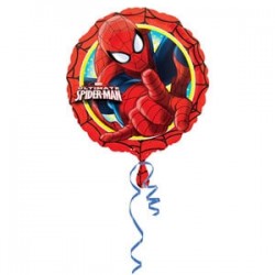 Ballon aluminium Spider-man - lot de 6 ballons - anniversaire - soirée à  thème - 3 ans