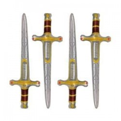 4 épées de chevalier à gonfler