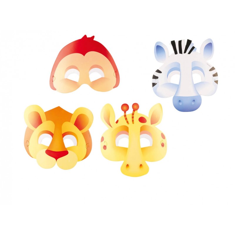 Kit créatif masques de la Jungle