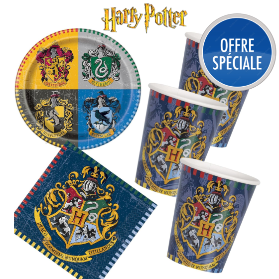Decoration / Animation Harry Potter™ Vaisselle Jetable, déco de