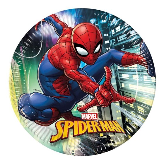 Décorations de fête d'anniversaire Spiderman, ballons jetables